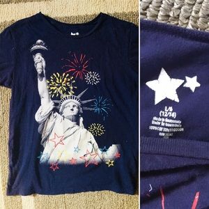 Celebrate Statue of Liberty 4th of July t-shirt🗽